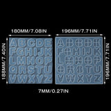 Alphabet Letter Silicone Mould Puzzle Board Resin Mold