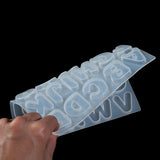 Alphabet Letter Silicone Mould Puzzle Board Resin Mold