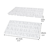 Alphabet Number Resin Silicone Molds for Baby Learning Tool