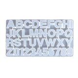 Alphabet Number Resin Silicone Molds for Baby Learning Tool