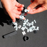 Alphabet Numbers Silicone Mold for DIY Crafts