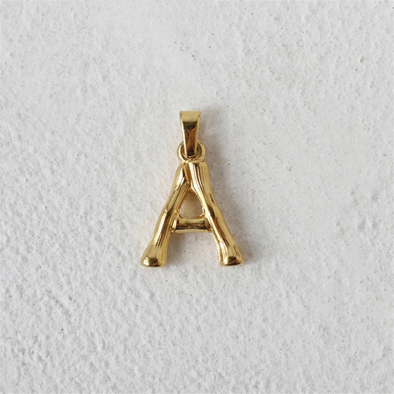 Alphabet Pendant Initial Charm A-Z Letter Necklace Women Choker