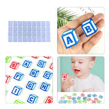 Alphabet Puzzle Jigsaw Silicone Mold Letter Number Earring Pendant Resin Mould