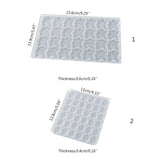 Alphabet Puzzle Jigsaw Silicone Mold Letter Number Earring Pendant Resin Mold