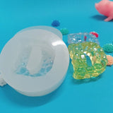Alphabet Resin Keychain Mold Silicone Letter Mold for DIY Crafts