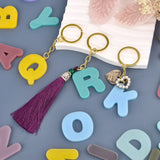 Alphabet Resin Mold Silicone Earring Pendant Necklace Charms