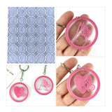 Alphabet Resin Mold Silicone Keychain Pendant Mold for Resin Casting