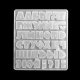 Alphabet Resin Mold Silicone for DIY Craft Jewelry Pendant
