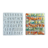 Alphabet Resin Mold Silicone for DIY Craft Jewelry Pendant