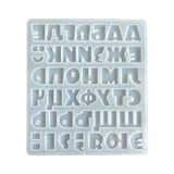 Alphabet Resin Mold Silicone for DIY Craft Jewelry Pendant