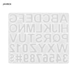 Alphabet Resin Molds Silicone DIY Craft Keychain Pendant
