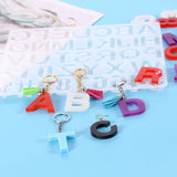 Alphabet Silicone Resin Mold Letter Mold for DIY Keychain