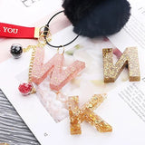 Alphabet Silicone Resin Mold Letter Mold for DIY Keychain