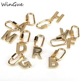 Alphabets Pendants Necklace 26 Letters Charm Jewelry Accessories