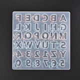 Alphanumeric Silicone Mold for Resin Crafts