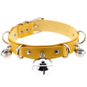 Punk Rivet Necklace Leatherwear Gothic Camisole
