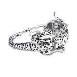 Leopard Titanium Steel Bracelet