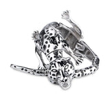 Leopard Titanium Steel Bracelet