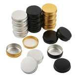Aluminium Jewelry Box Beads Cosmetic Jar Pot 30pcs