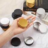 Aluminium Jewelry Box Beads Cosmetic Jar Pot 30pcs