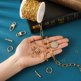 Aluminium Paperclip Chain DIY Bracelet Necklace Bag Strap Accessories