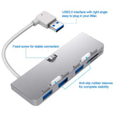 Aluminum USB 3.0 Hub 3 Port SD/TF Card Reader for 21.5 27 PRO Slim Unibody