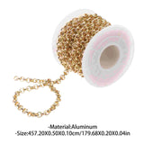 Aluminum Chain Necklace DIY Crafts Accessory Pendant Lanyard