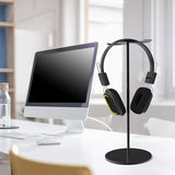 Aluminum Dual Headphone Stand for Desk PC Gaming Headsets Holder