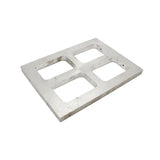 Aluminum Jewelry Moulding Frame Four Grid Combo Mould