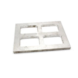 Aluminum Jewelry Moulding Frame Four Grid Combo Mould