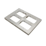 Aluminum Jewelry Moulding Frame Four Grid Combo Mould