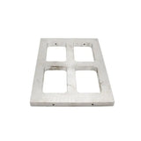 Aluminum Jewelry Moulding Frame Four Grid Combo Mould