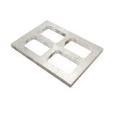 Aluminum Mould Frame for Jewelry Casting Four Grid