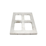 Aluminum Mould Frame for Jewelry Casting Four Grid