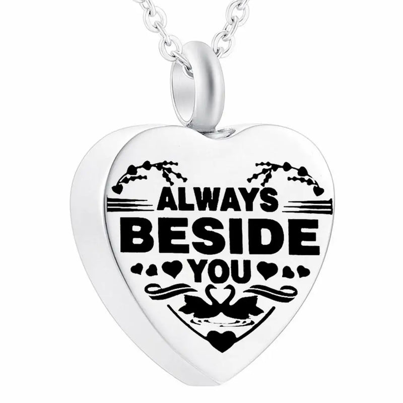 Always Beside You Pendant Necklace For Ashes