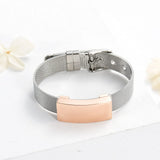 Heart Cremation Jewelry Bracelet for Ashes Personalized Watch Band