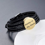 Heart Cremation Bracelet Stainless Steel Urn Bangle