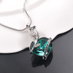 Heart Locket Cremation Jewelry Pendant Memorial Urn Necklace