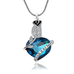 Heart Locket Cremation Jewelry Pendant Memorial Urn Necklace