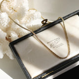 14K Twist Starlight Chain Necklace Clavicle Bracelet Women Mother Jewelry