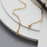 Angel Cupid Wing Necklace Pendant Hexagon Flower Clavicle Necklace