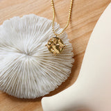 Retro Sunflower Bead Choker Necklace Punk Collar Statement Jewelry