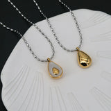 18K Shell Avocado Fruit Clavicle Chain Necklace Creative Gift