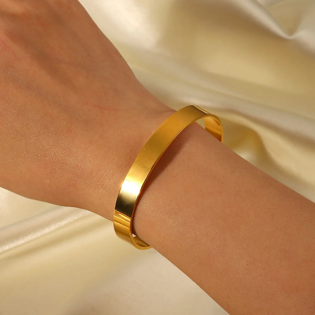 18K Vintage Zircon Bangle Bracelet Wrap Jewelry Gift