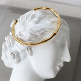 18K Retro Bamboo Bracelet Adjustable Bangle Jewelry Female Gift