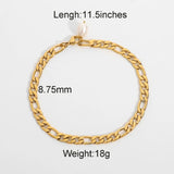 Baroque Pearl Anklet 18K Chain Bracelet