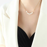 18K French Romantic Baroque Pearl Necklace