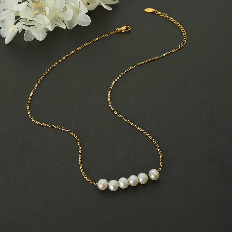 18K French Romantic Baroque Pearl Necklace