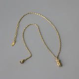 18K Clavicle Necklace Pendant Personality Collar Statement Necklace