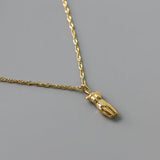 18K Clavicle Necklace Pendant Personality Collar Statement Necklace